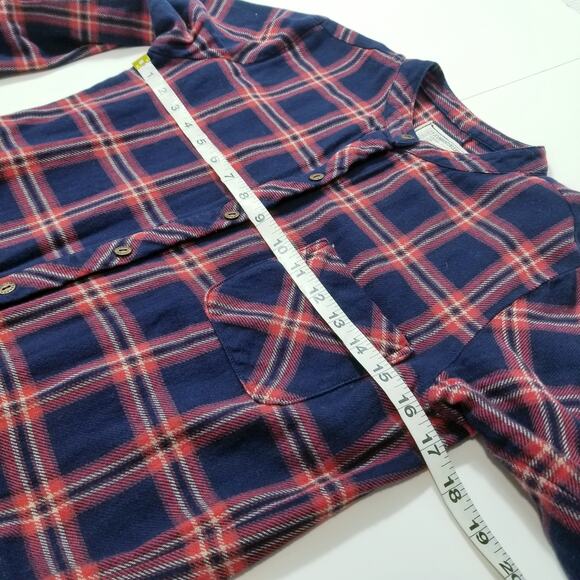 Current/Elliott Plaid Flannel Dress - Picture 6 of 13